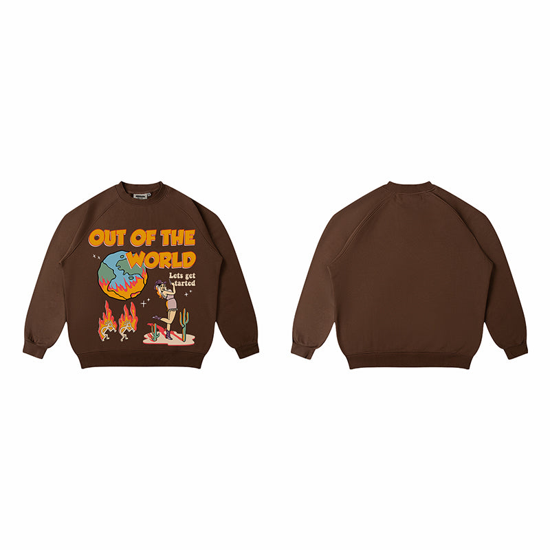 F3F Select Out Of The World printed Sweatshirts