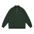 Wassup House Half Zipper Logo Sweatshirt