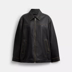 Coach Outlet Loved Oversized Leather Jacket