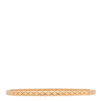 18K Yellow Gold Mini Coco Crush Bangle Bracelet L