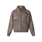 F3F Select Wasteland Distressed Zip Up Hoodie