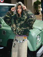STEEPC Green Camouflage N2B Military Jacket