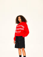 MHARF Printed Patchwork Hoodie