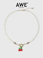 AWE Cherry Pearl Necklace