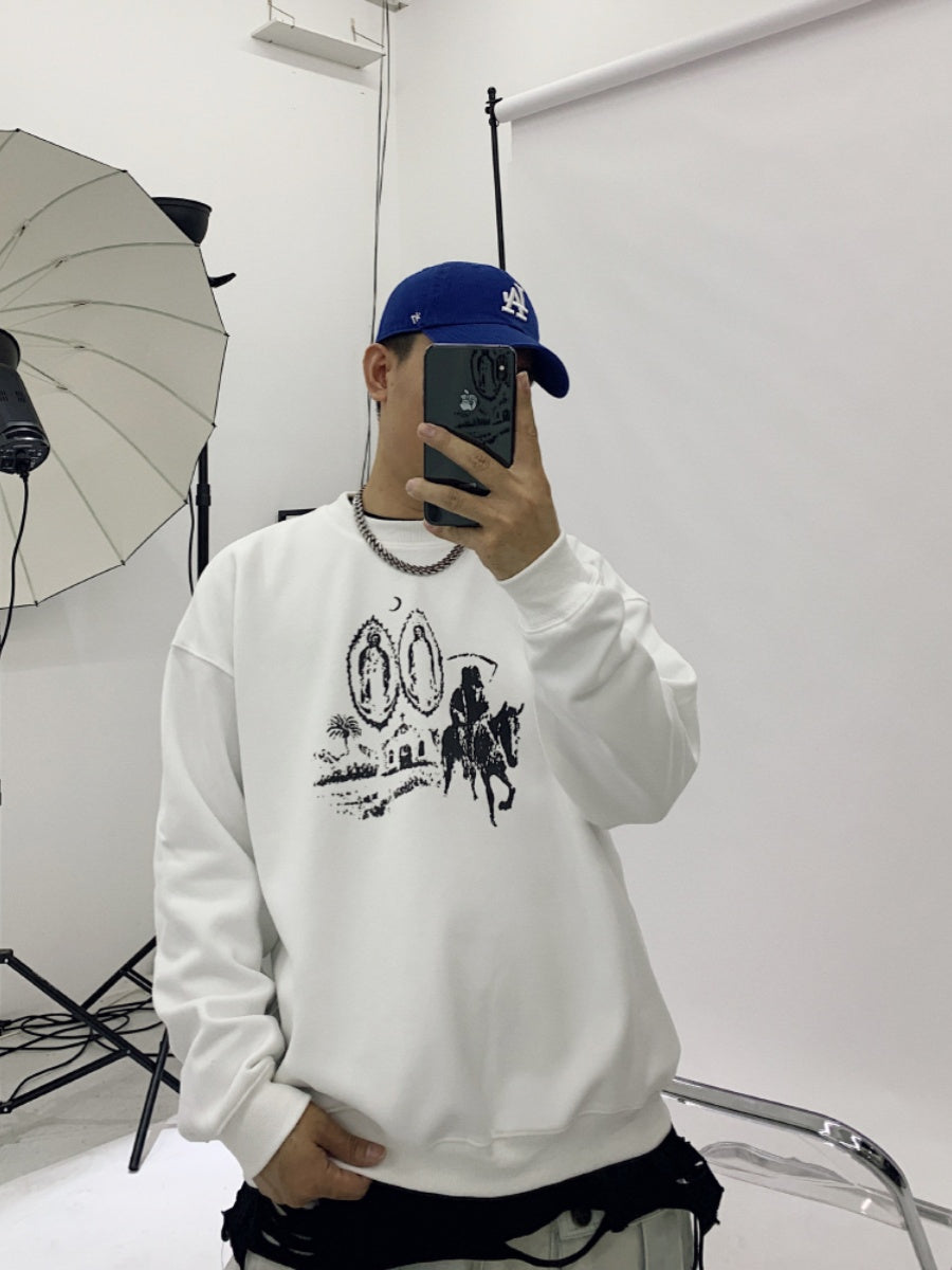 F3F Select Abstract Print Sweatshirts