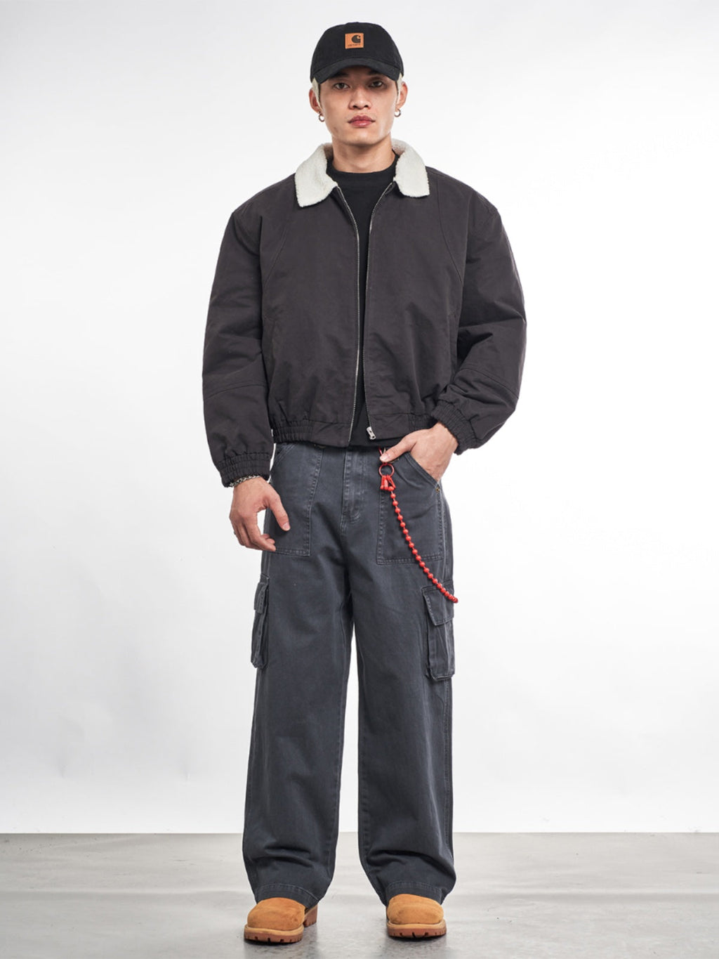 F3F Select Fur Collar Work Jacket