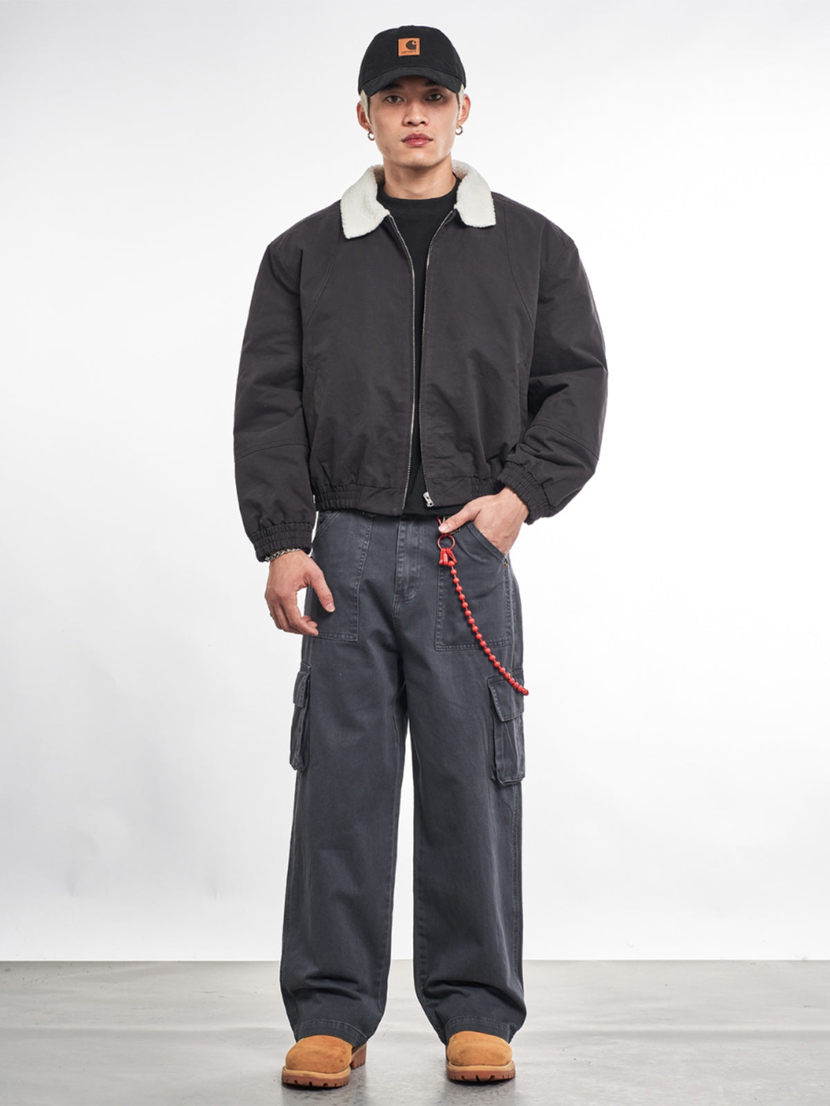 F3F Select Fur Collar Work Jacket