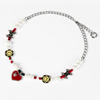 SALUTE x NBO Smiley Face Fake Love Necklace