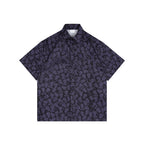 ANTIDOTE Skull Print Short Sleeve Shirt
