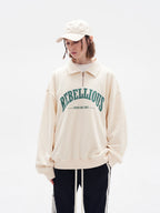 Harsh and Cruel Half Zipper POLO Sweatshirts