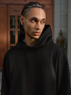 Small Town Kid Double Rivet Pocket Washed Hoodie