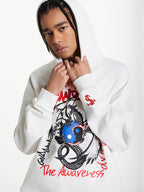 Small Town Kid Dragon Print Hoodie