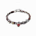 Nbostore Strawberry Full Of Diamonds Necklace