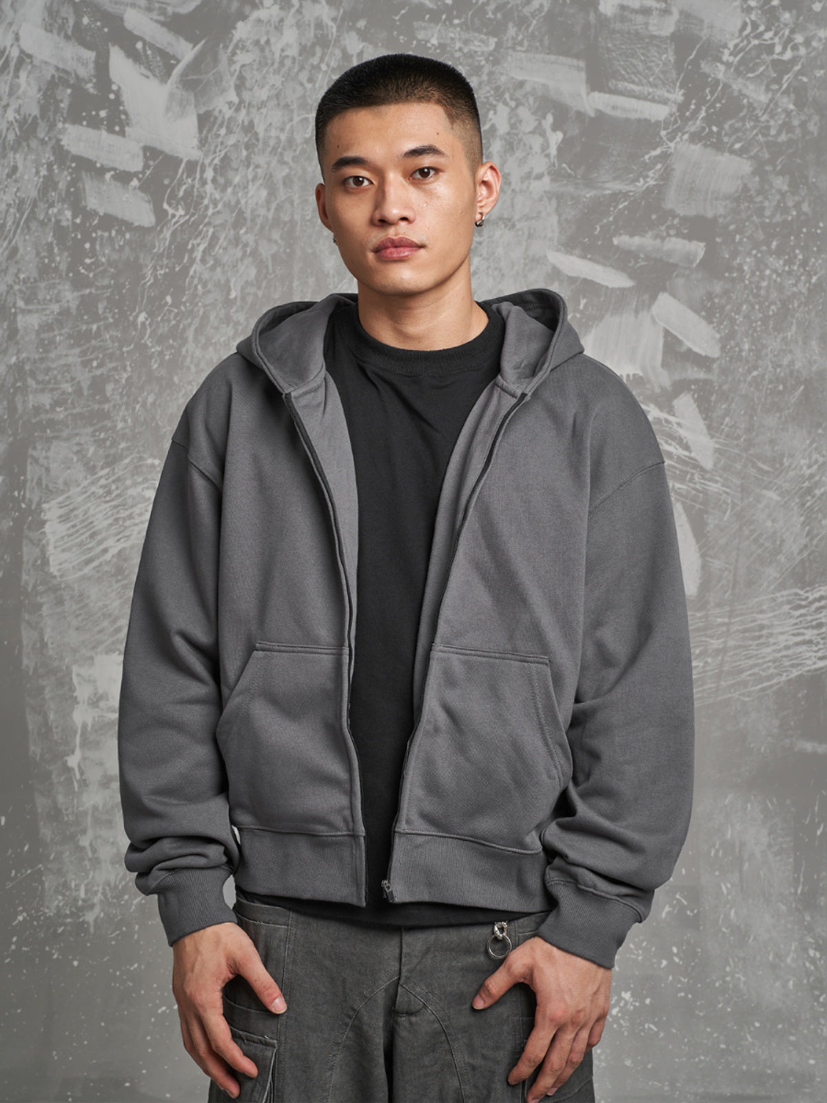 F3F Select Basic Zip Up Hoodie
