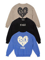 F2CE Love Heart LOGO Knit Sweater