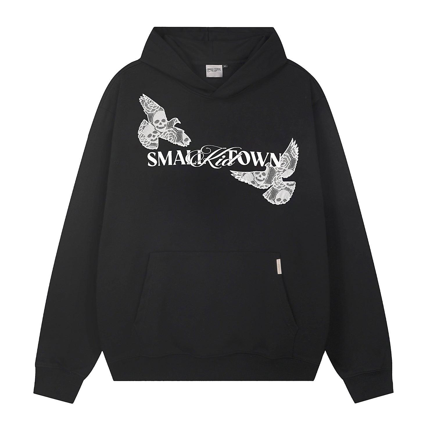 Small Town Kid Lace Peace Dove Hoodie