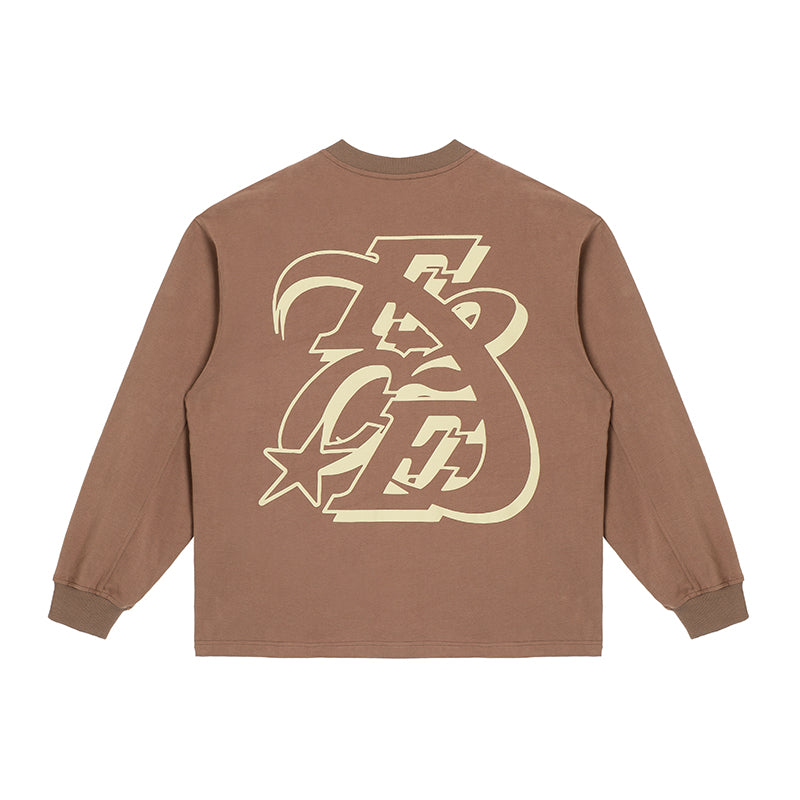 F2CE Basic Printing Logo Long Sleeved Tee