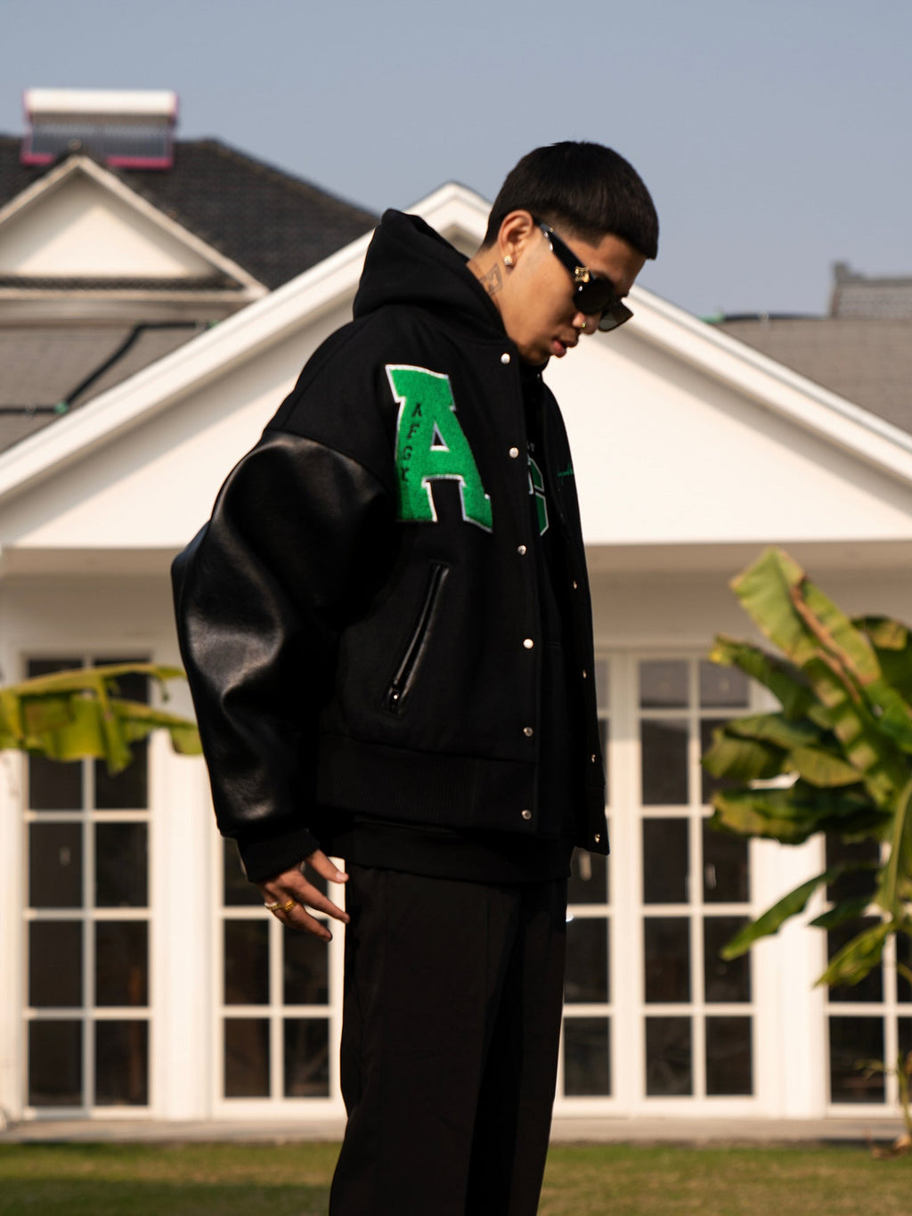 AFGK 3D Logo Varsity Jacket