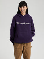 Wassup House Basic Logo Knit Hoodie