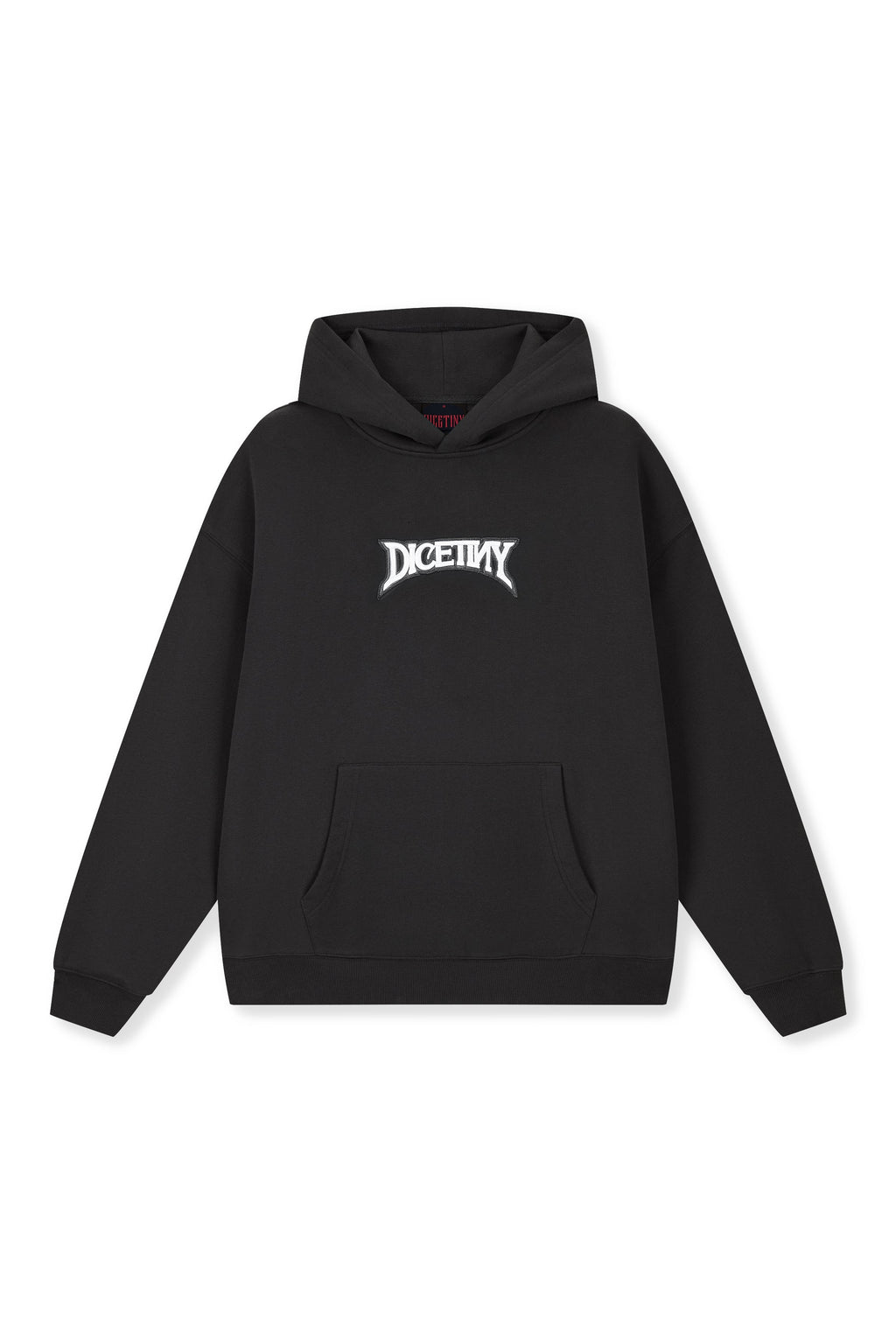 DICETINY 3D Basic Logo Embroidery Hoodie