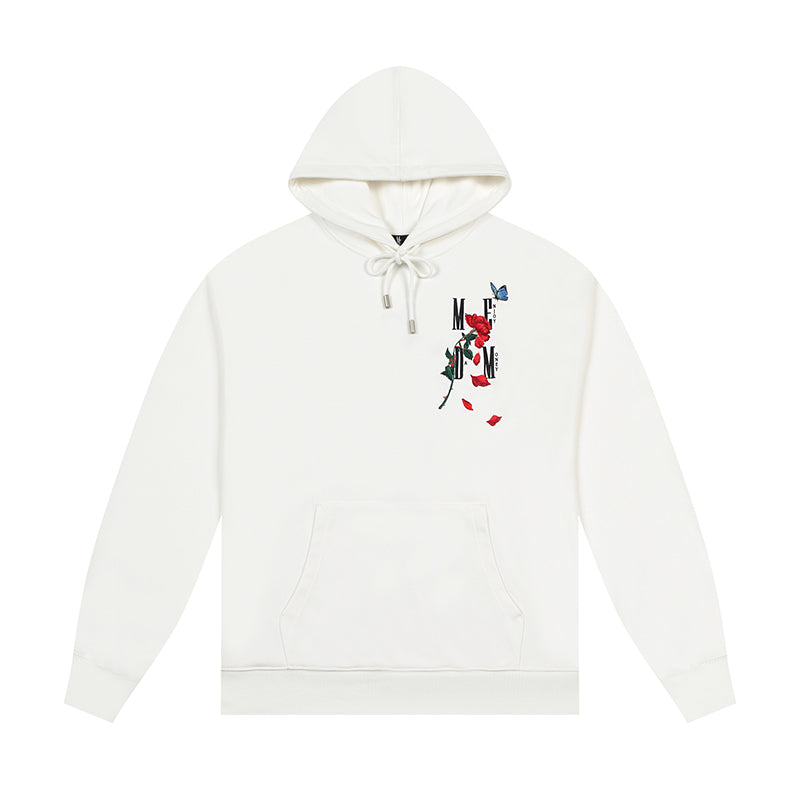 MEDM Rose Interspersed Logo Hoodie
