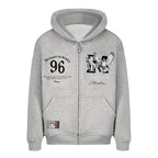 Small Town Kid x MEDM Peace Dove Logo Zip Up Hoodie