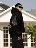 A Few Good Kids 3D Rhinestone Logo Varsity Jacket