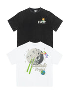 F2CE Foam Moon Print Tee