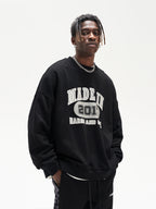 Harsh and Cruel Retro Theme Round Neck Sweatshirts