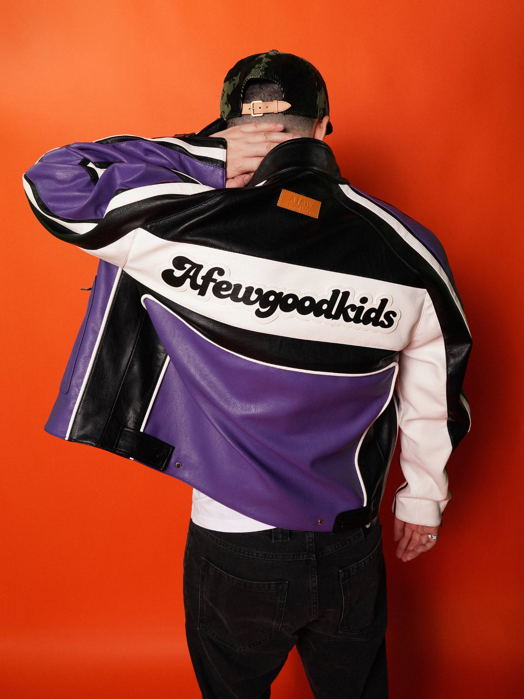 A Few Good Kids Moto Jacket / Biker Racing Jacket