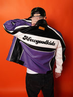A Few Good Kids Moto Jacket / Biker Racing Jacket