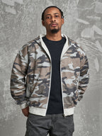 F3F Select Reversible Camouflage Zip Up Hoodie