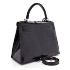 Shiny Niloticus Crocodile Kelly Sellier 28 Amethyst
