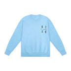 MEDM Worsted Heavyweight Cotton Basic Logo Knit Sweater