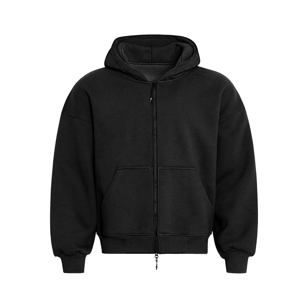 F3F Select Basic Oversize Zip Up Hoodie