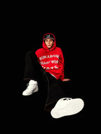 MHARF Printed Patchwork Hoodie