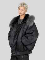 UNDERWATER  N-2B Waterproof Nylon Bomber Jacket