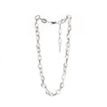 NboStore Cyberpunk Twisted Splicing Pearl Necklace