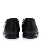 Toile De Coton Calfskin Womens Paris Loafers 37 Black Prunoir