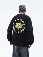 Harsh and Cruel Tiger Circle Ring Sweatshirts