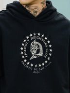 S45 War Horse Medal Stitching Hoodie