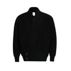 F3F Select Irregular Slant Button Knit Cardigan