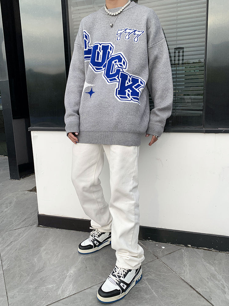 Luck 777 Knit Sweater