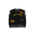 S45 Octopus Destruction Mixed Knit Vest