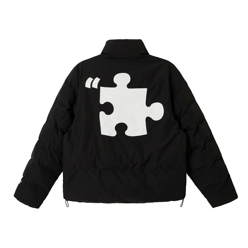 YADcrew Two Color Puzzle Cotton Jacket