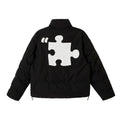 YADcrew Two Color Puzzle Cotton Jacket