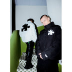 YADcrew Two Color Puzzle Cotton Jacket