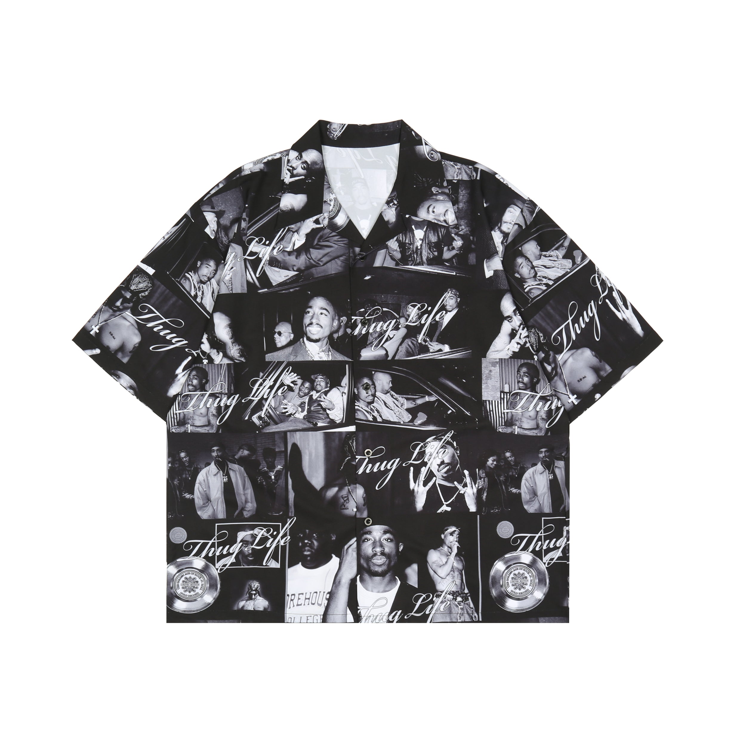 2PAC Full Print Short Sleeved Shirt
