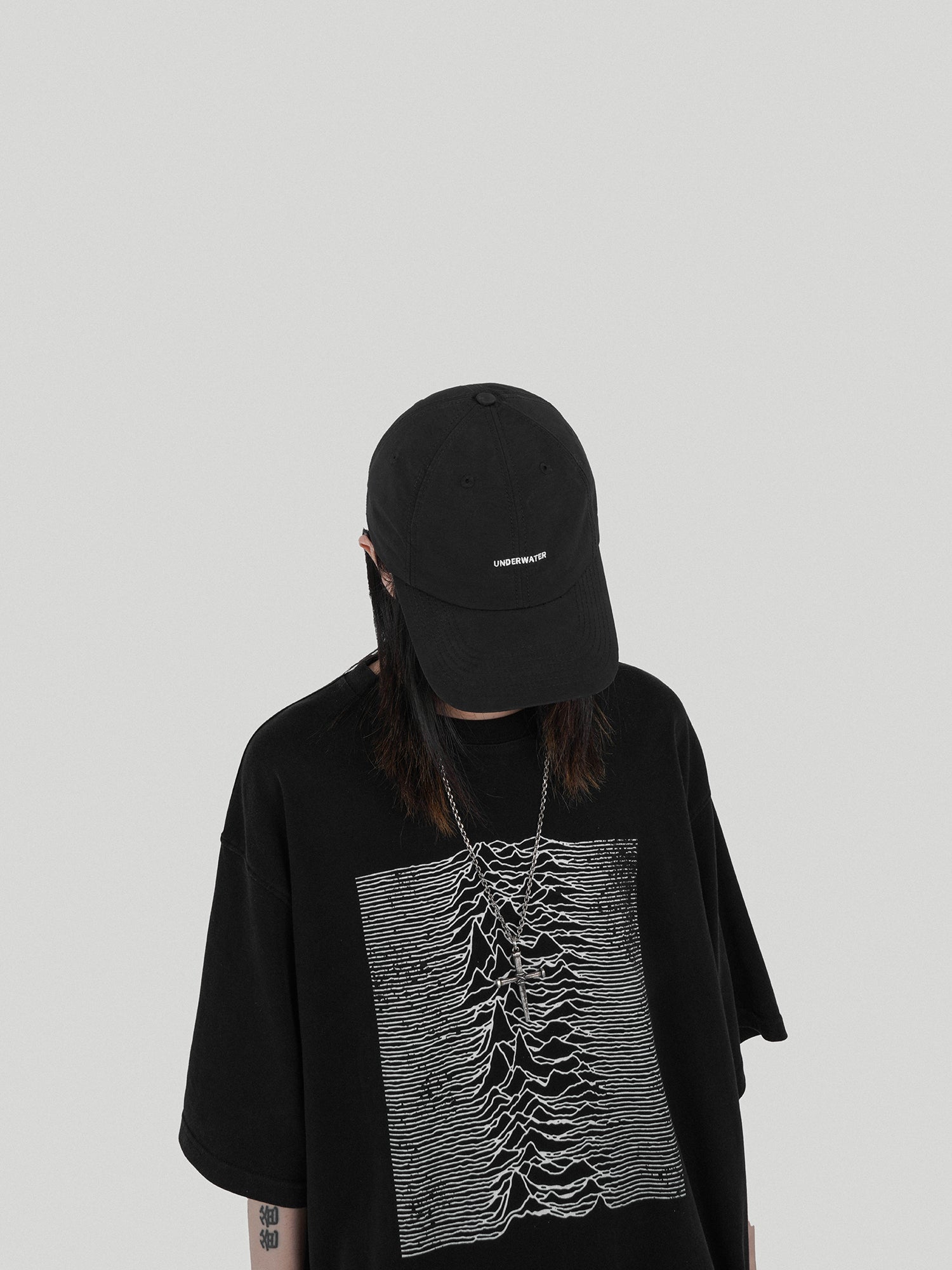UNDERWATER Logo Embroidered Nylon Baseball Cap