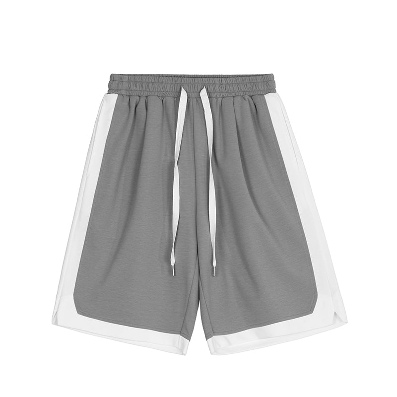 Contrast Color Basketball Shorts